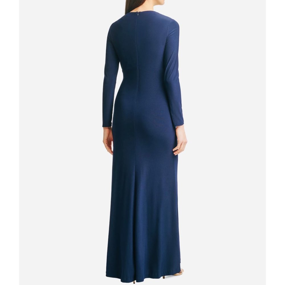 Vince Camuto Keyhole Evening Gown front Slit Size 6 - Picture 3 of 7